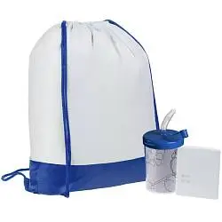 Набор Road Kid, рюкзак: 32х35 см, головоломка: 7,5х8,9х0,7 см, стакан: диаметр 7 см, высота 9,5 см