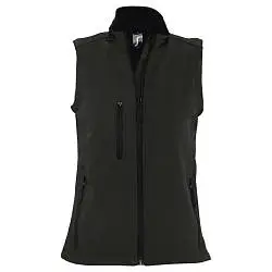 Жилет женский софтшелл Rallye Women черный, S–XXL