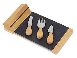 Набор для сыра из бамбука и сланца Taleggio